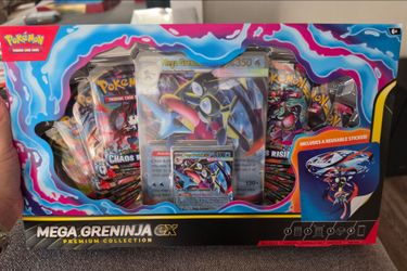 Pokemon Mega Greninja Ex Premium Collection