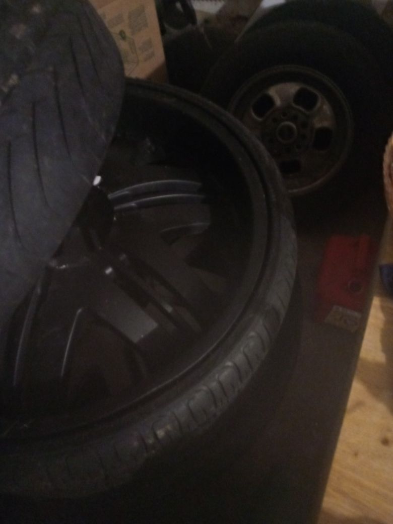 24's new tires