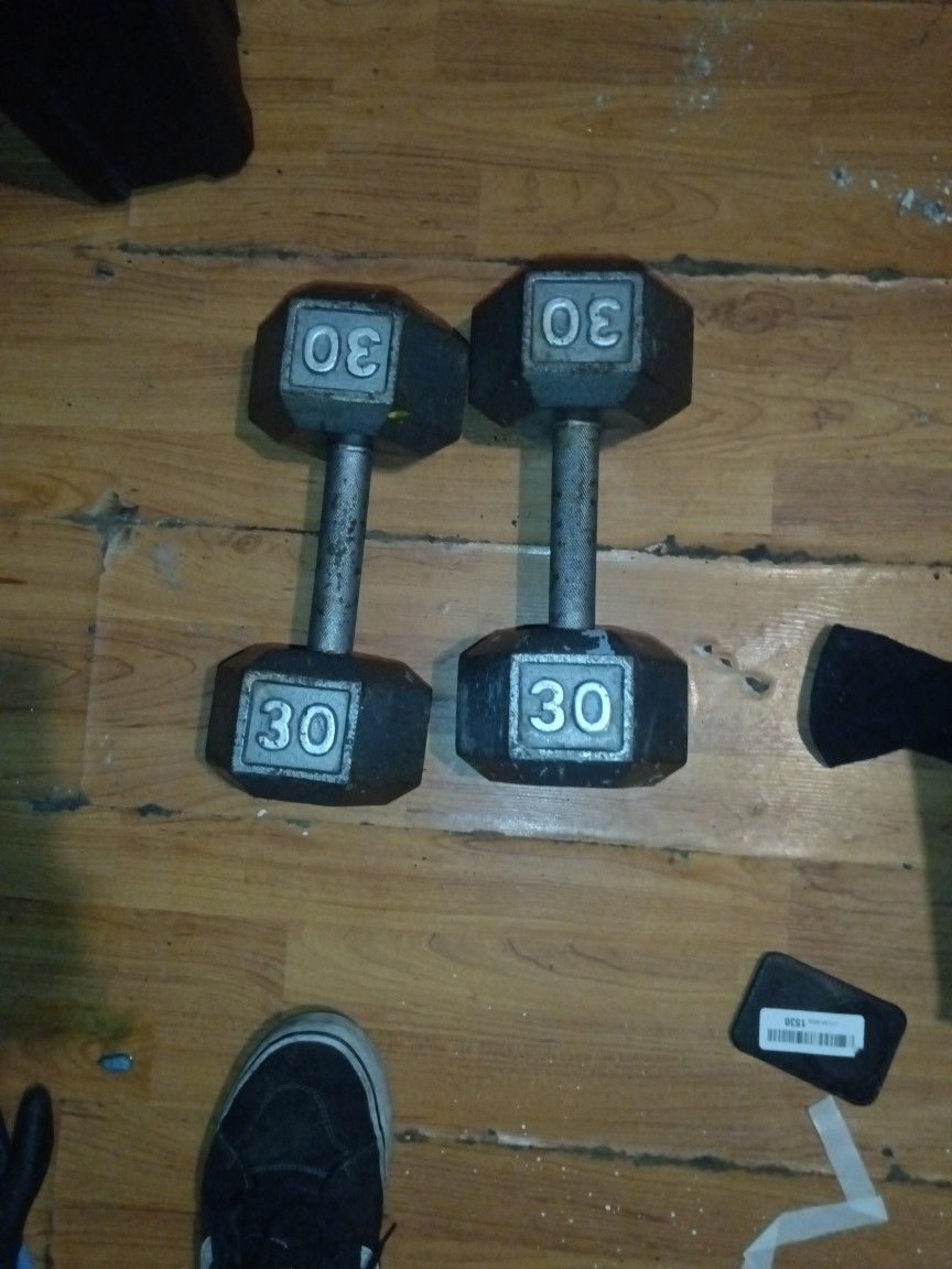 Weights 30 Lb Dumbbells