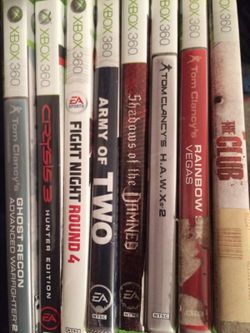 Xbox 360 games $5 each