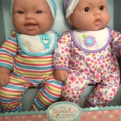 Brand New Twin Baby TDolls $15