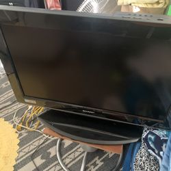 Sharp Liquid Crystal TV With DVD Player. Great For Gaming. Reduced TEXT IF SERIOUS AND READY TO PICK UP.  Reduced 