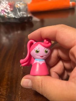Small Pink Girl Mini Toy Figure