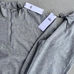 ALO QUARTER ZIP SET(LARGE)