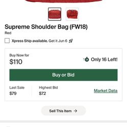 Supreme Shoulder Bag 
