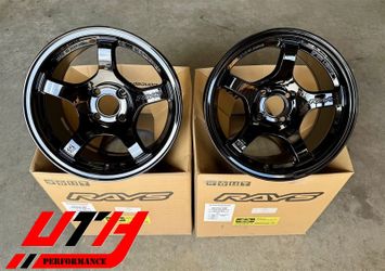 RAYS GRAMLIGHTS 57CR 15x8 4x100 28 CIVIC FIT INTEGRA MIATA MX5 WHEEL RIM G.BLACK