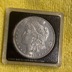 1898-P $1 Morgan Silver Dollar BU