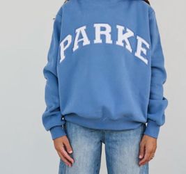 Parke seasonal mock neck varsity