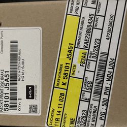Kia Stinger Brake Pads