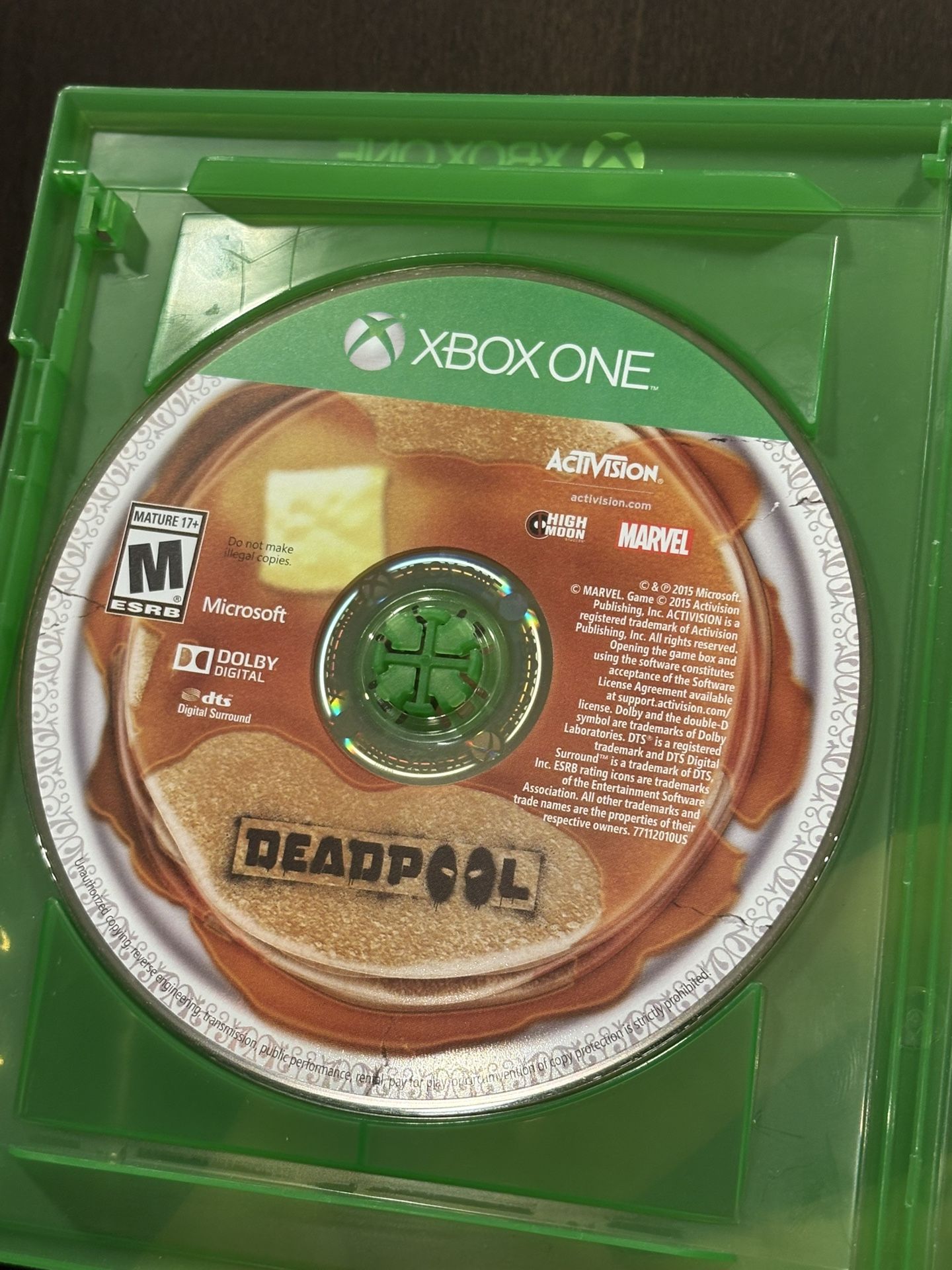 Deadpool Xbox One Video Game