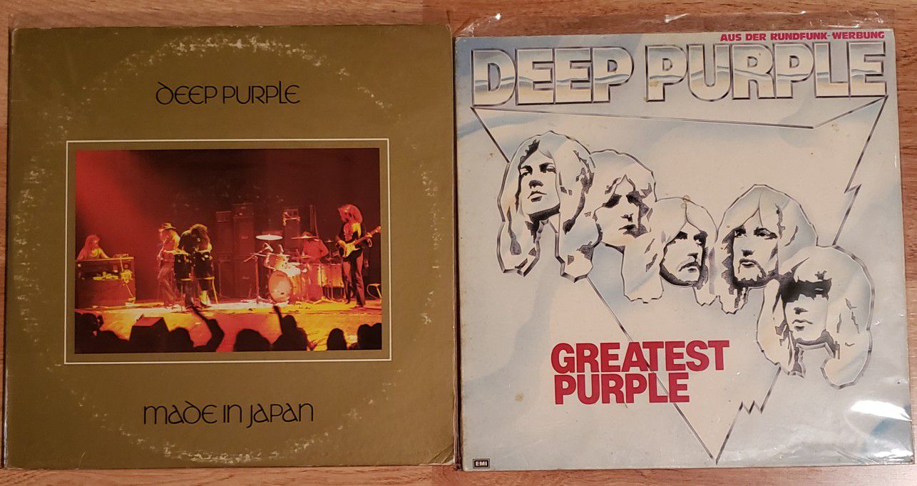 Vinyl Record Lot - Deep Purple