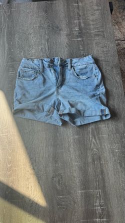 Light Wash Denim Jean Shorts