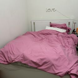 Ikea Full Size Mattress and Bed Frame