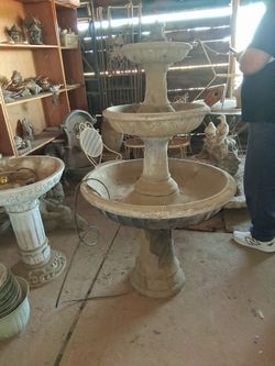 Garden fountain