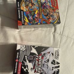 3 Booster bundles For SALE !! White Flair, Black Bolt & Mega Evolutions! 