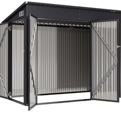 New In Box, 4’x8’Outdoor Metal Shed