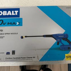 Kobalt 40v Max Cordless Handheld Power Cleaner Kit