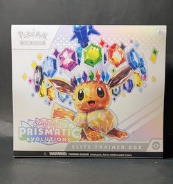 Pokemon Prismatic Evolutions Elite Trainer Box - ETB