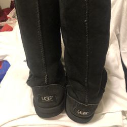 Ugg Women’s Boots Size 4 Tall Ones Real 