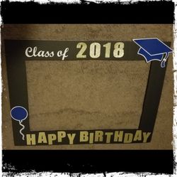 Graduation & Birthday Party Selfie Frame- Decorations
