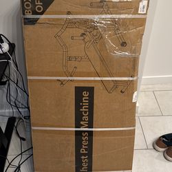 Chest Press Machine Brand New Still in box