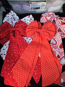 St. Valentine's day Hair Bows