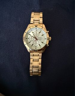 Gold Seiko Watch