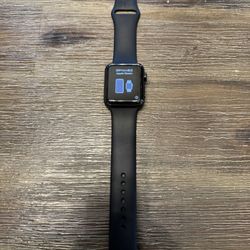 Apple Watch Series 2, 42mm, Black Stainless Steel