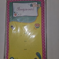 Sleepover Party Invitations 10 count