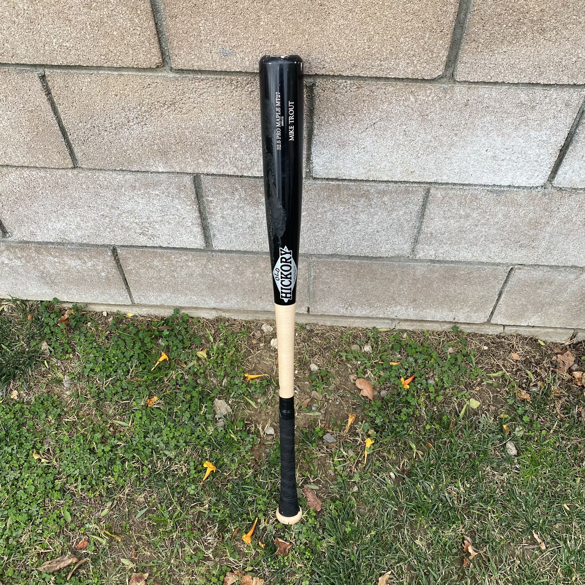 Baseball Bat Old Hickory Mike Trout