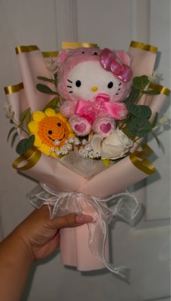 Mini Hello Kitty Bouquet 💐Birthday Gift, Anniversary Gift, National Girlfriend’s Day Gift💐