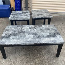Coffee Table And Side Tables