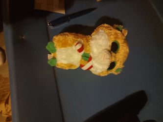 TY BEANIE BOOS NUMBER 9 CANDY CANE THE HAMSTER