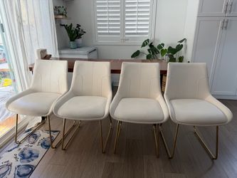 Faux Leather Dining Chairs