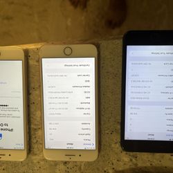 3 iPhones 7 Plus Unlocked See Details Excellent Condition 