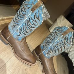 Men’s Ariat Square Toe Brown Boots 