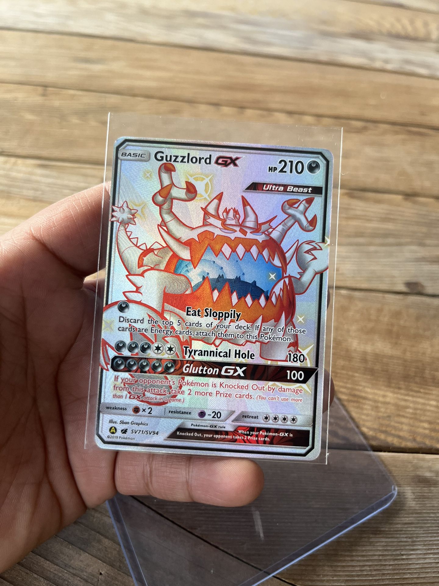 Mavin  Guzzlord Gx Shiny JAPANESE - Ultra Shiny 232/150 Carta