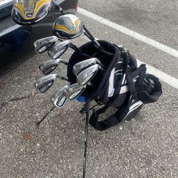 Cobra Sz Iron Set 4-G, Cobra Bag, Cobra Driver And 5 Wood