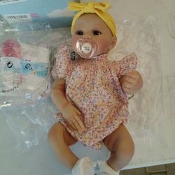 Reborn Baby Girl Doll 20 Inch 