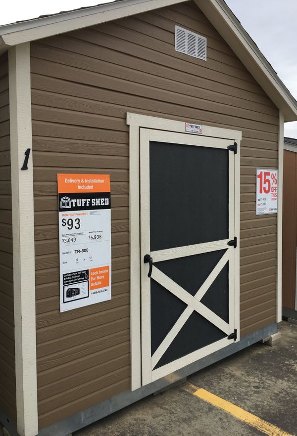 Tuff Shed At Alvin Home Depot For Sale In League City Tx Offerup