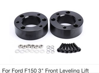 Ford f 150 -02/17 leveling lift front 3 inches
