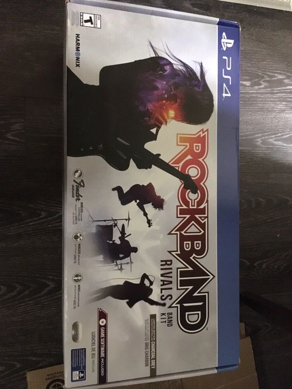 Rockband ps 4 game and kit only used once