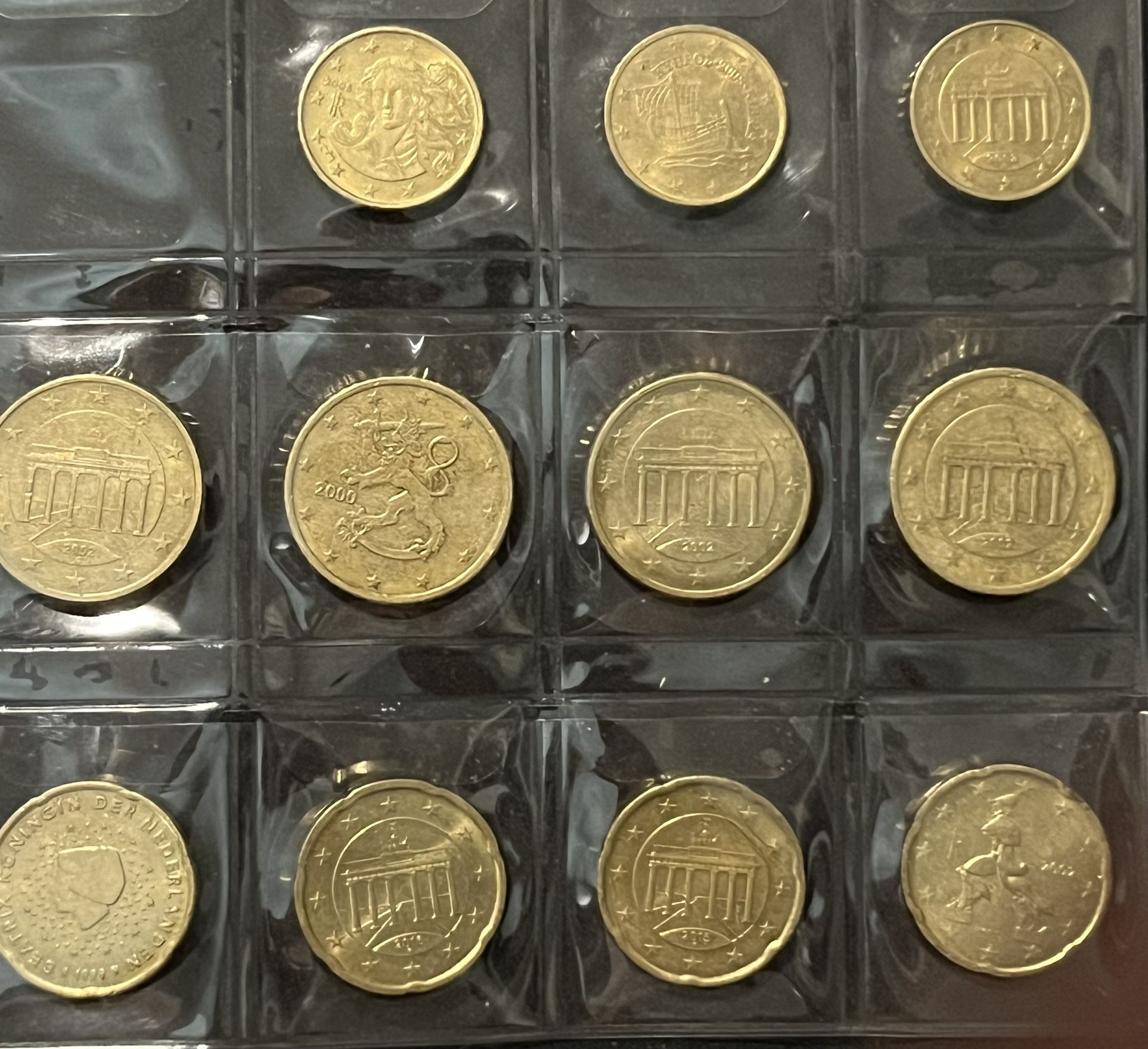 10, 20, 50, Euros
