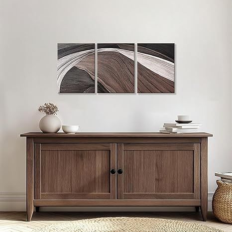 Brand New 3PCS 12"X16" Modern Minimalist Canvas Art Wall Decor