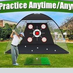 Golf Net and Practice Mat