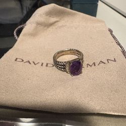 David Yurman Amethyst Ring