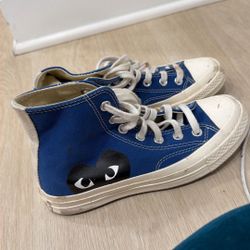 Comme Des Garcoons X Converse Blue Size 4 Men 