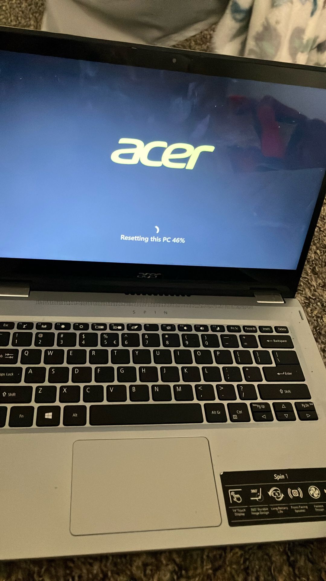 spin sp114-31 windows 11 home edition Charger Included And Mouse