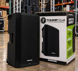 Mackie Thump15v4 15" Professional Powered Loudspeaker - 1400W Class-D PA Speaker Set with SoundCheck DSP & Bluetooth