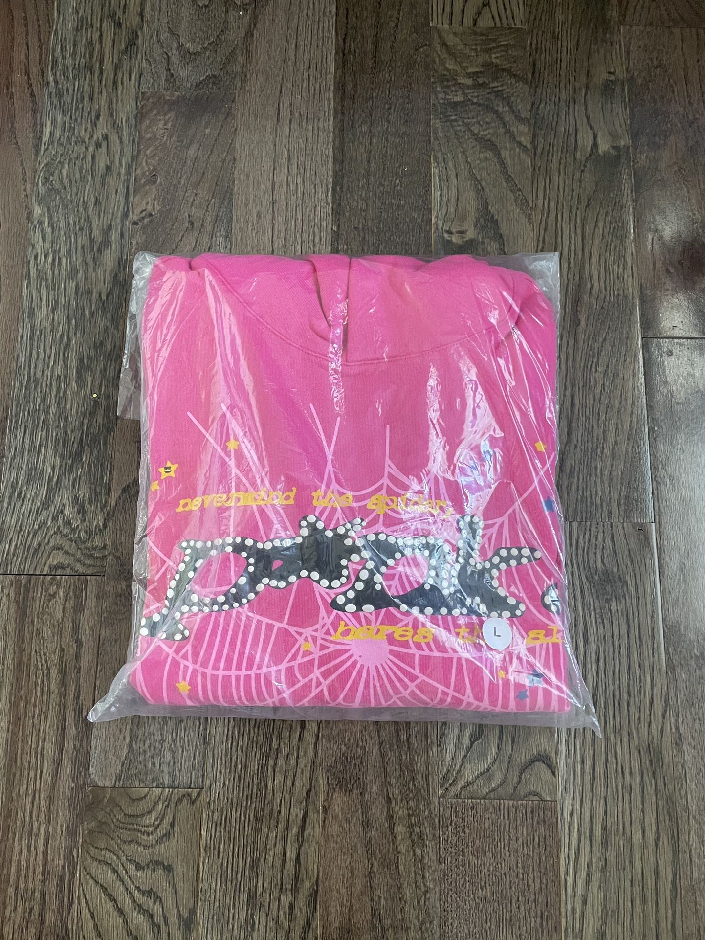 Sp5der P*nk Pink Hoodie 